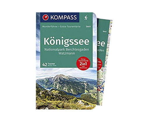 Kompass 5441 Wanderbuch Königssee mit Wanderkarte