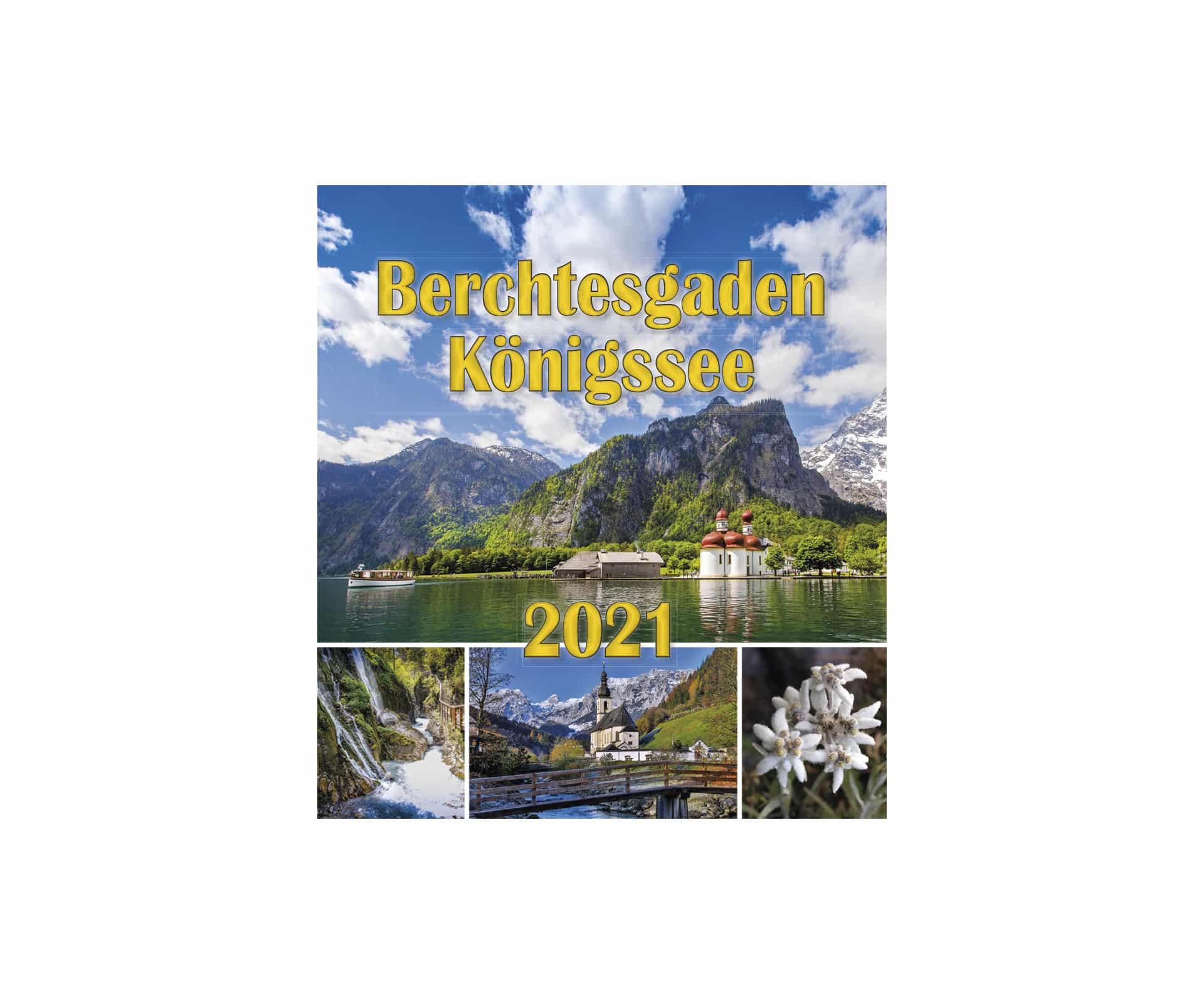 Berchtesgadener Postkartenkalender 2021 Verlag Plenk Berchtesgaden berchtesgaden kalender 2021