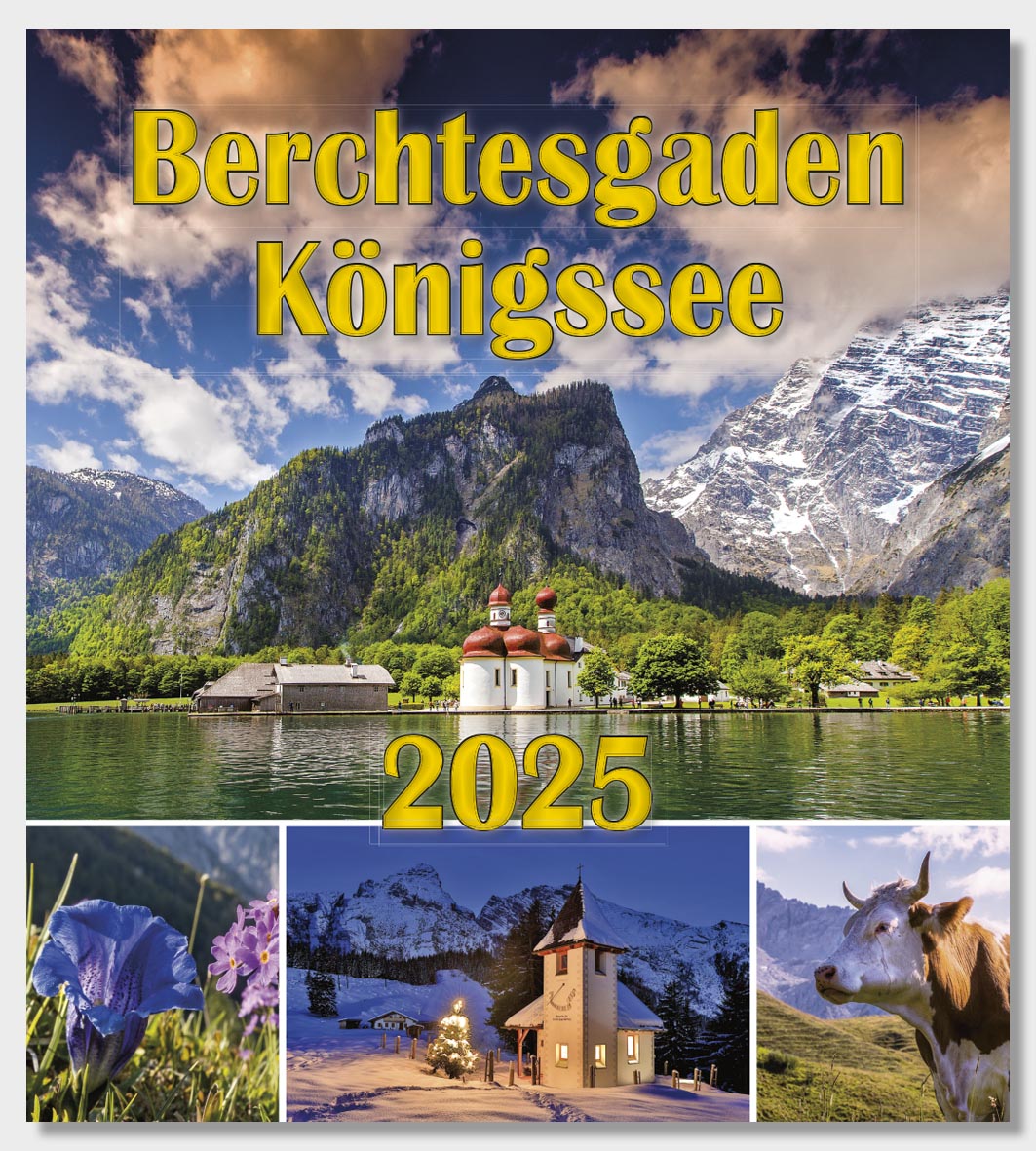 Postkartenkalender Berchtesgaden 2025