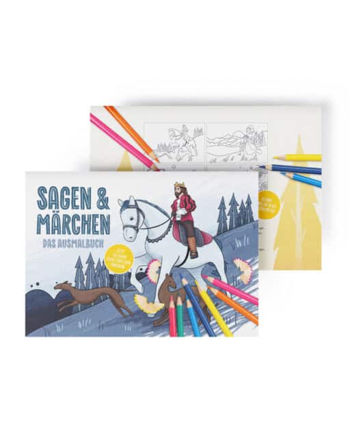 Sagen & Märchen – Ausmalbuch
