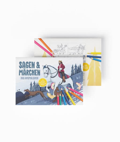 Sagen & Märchen – Das Ausmalbuch