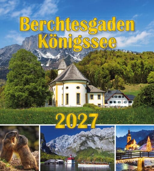 Postkartenkalender Berchtesgaden Koenigssee 2027 Titelbild