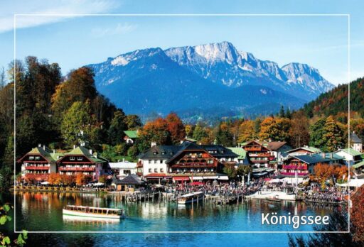Magnet - Königssee mit Untersberg Nr. 7