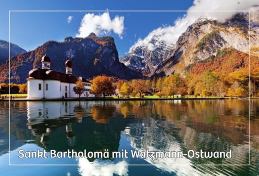 Magnet - Herbst in St. Bartholomä Nr. 8