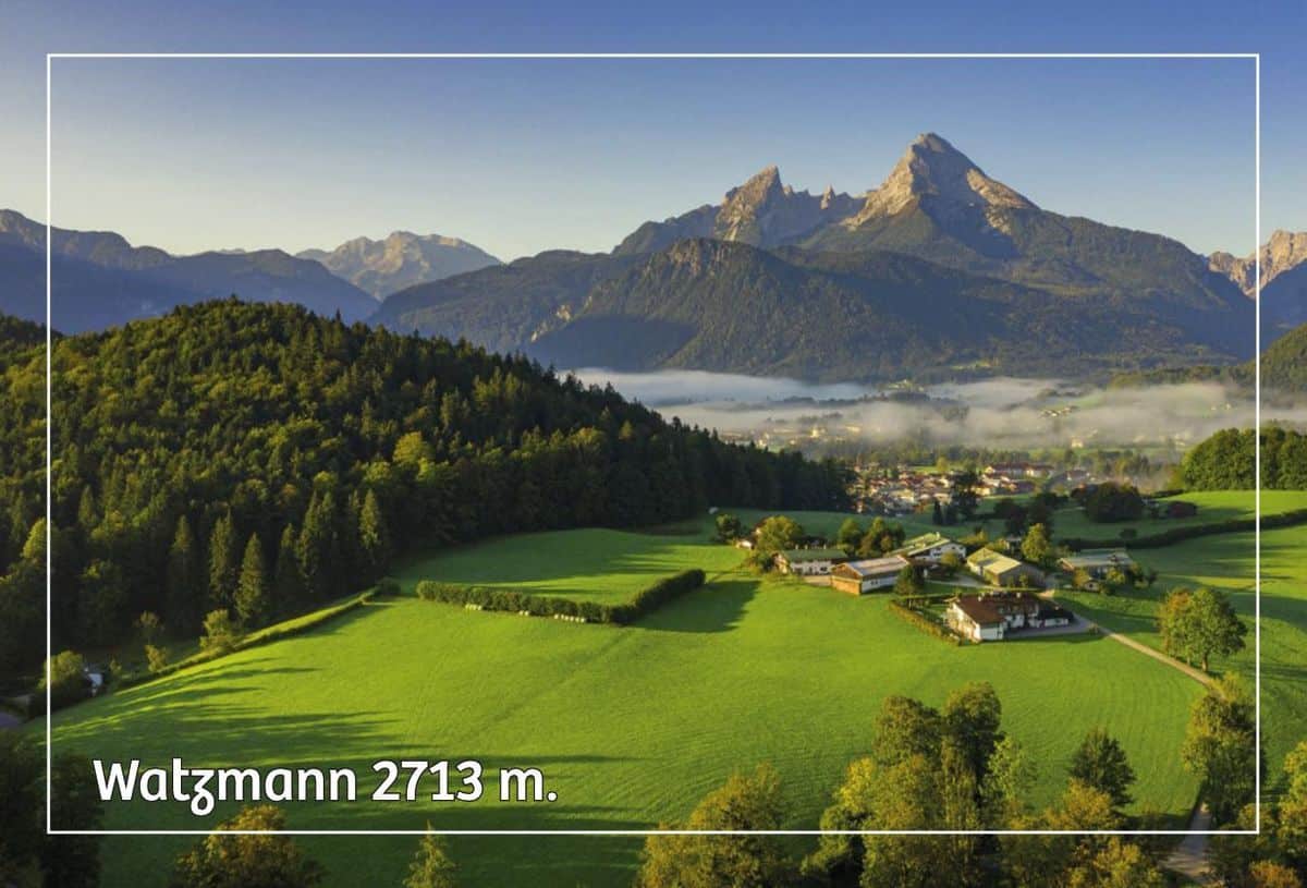 Magnet – Watzmann mit Almwiesen Nr. 38
