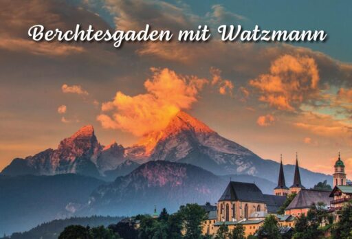 Magnet – Berchtesgaden mit Watzmann Abendrot Nr. 57