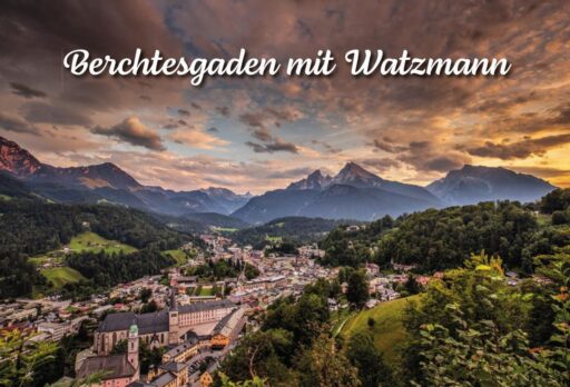 Magnet – Markt Berchtesgaden mit Watzmann Nr. 60