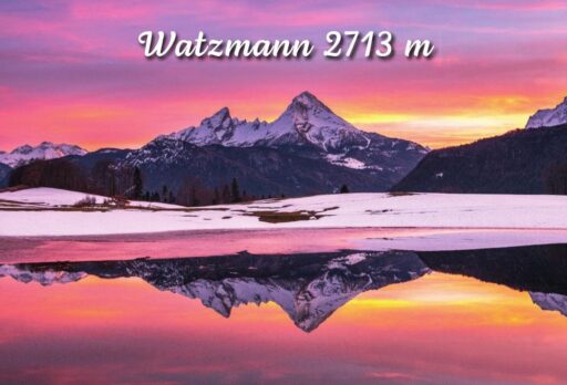 Magnet – Watzmann im Winterlicht Nr. 63