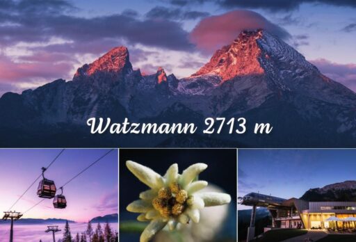 Magnet – Watzmann Abendrot Collage Nr. 64