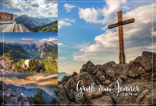 Magnet – Gruß vom Jenner Gipfelkreuz Nr. 74