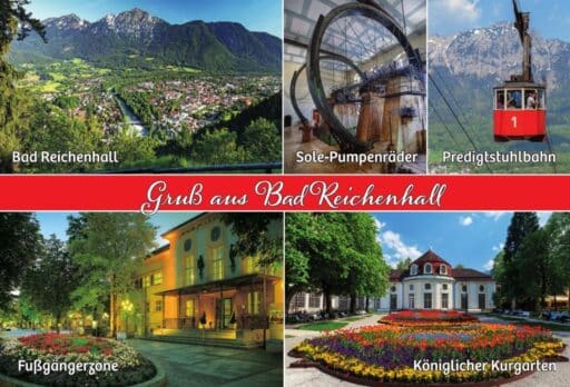 Magnet – Gruß aus Bad Reichenhall Collage Nr. 79