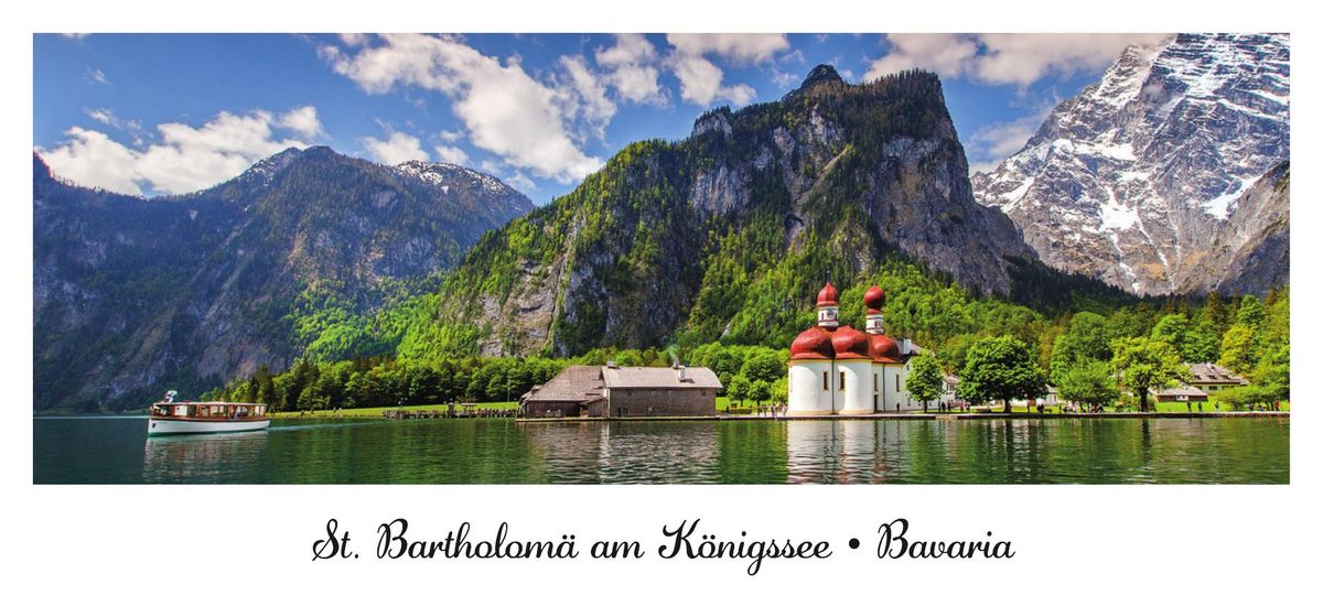 Panoramamagnet – St. Bartholomä am Königssee