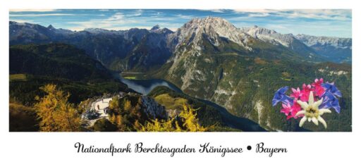 Panoramamagnet – Nationalpark Berchtesgaden Königssee