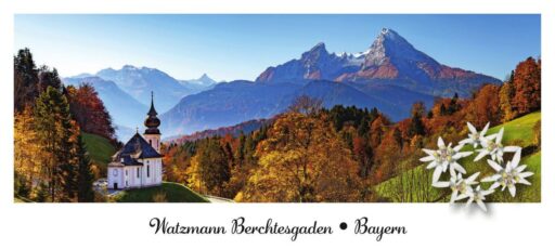 Panoramamagnet – Watzmann Berchtesgaden
