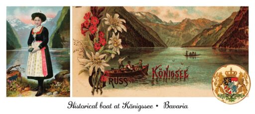 Panoramamagnet – Historical Königssee